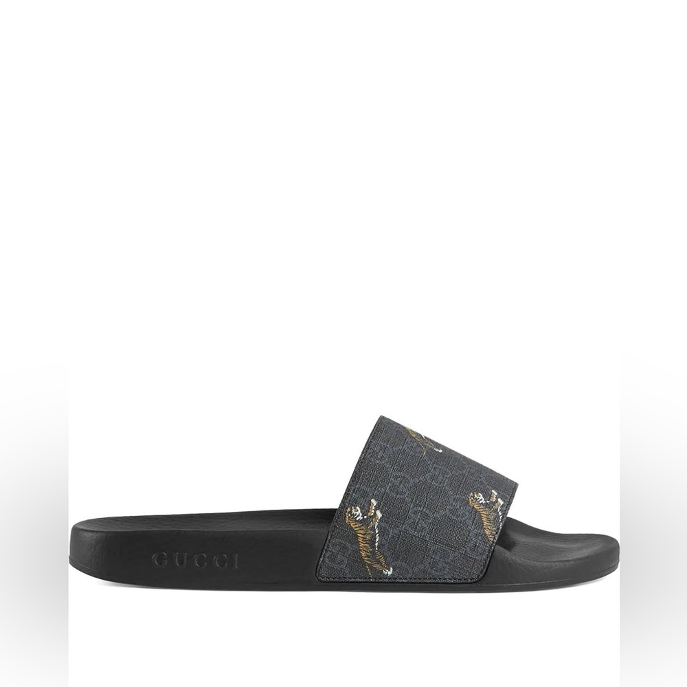 Gucci Slide GG Supreme Tiger Slides